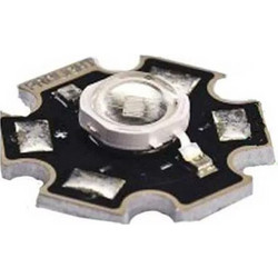 3W UV (Ultra-Violet) High Power LED Star Base