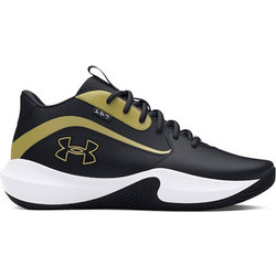 Under Armour Lockdown 7 Ανδρικά Αθλητικά Παπούτσια για Μπάσκετ Μαύρα 3028512-001