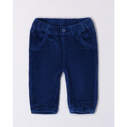 IDO LONG WOVEN TROUSERS - 4.A229/00 - ΑΓΟΡΙ - BLUE