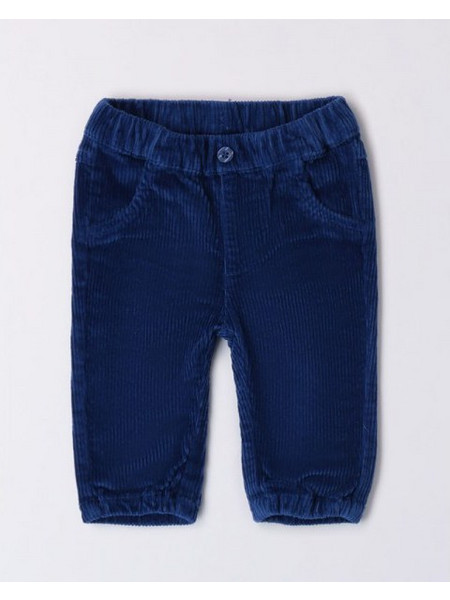 IDO LONG WOVEN TROUSERS - 4.A229/00 - ΑΓΟΡΙ - BLUE