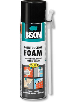 BISON CONSTRUCTION FOAM ΑΦΡΟΣ ΠΟΛΥΟΥΡΕΘΑΝΗΣ 500ml 66998