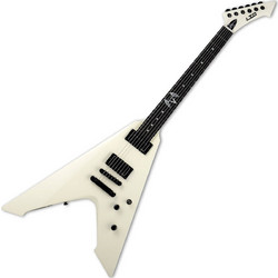 ESP LTD James Hetfield Vulture Ηλεκτρική Κιθάρα V Style με HH Μαγνήτες και Ταστιέρα Ebony Olympic White