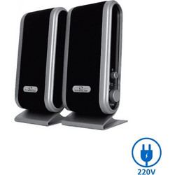Titanum TP102 Ηχεία Υπολογιστή 2.0 2W Black