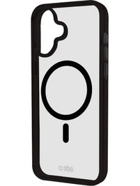 SBS MAG FRAME IPHONE 16 black backcover