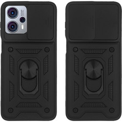 ΘΗΚΗ RING ARMOR CAMPRO SONIQUE ΓΙΑ MOTOROLA MOTO G13 4G / MOTO G23 4G / MOTO G53 5G ΜΑΥΡΟ