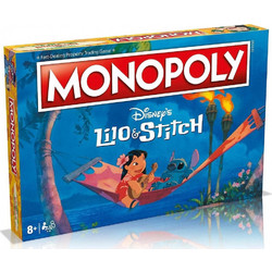 Winning Moves Monopoly Disney Lilo & Stitch Επιτραπέζιο Παιχνίδι για Παιδιά 8+ Ετών για 2-6 Παίκτες