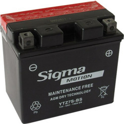 Sigma Motion Μπαταρία Μοτοσυκλέτας YTZ7S-BS 6Ah