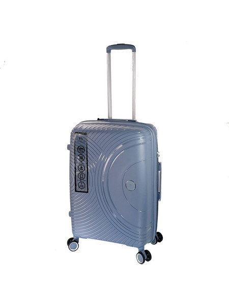 Bartuggi 724-808.60 Βαλίτσα Μεσαία 66x45x26cm με 4 Ρόδες Γκρι