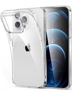 Θήκη Ενισχυμένης Σιλικόνης για iPhone 12 Pro Max Διάφανο
