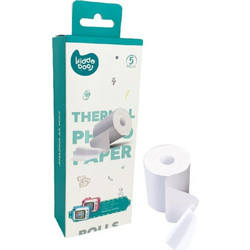 Kiddoboo Thermal Paper Rolls (5pcs) For Kiddoboo Fotofun - (KBP80ROL)
