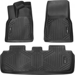 VEVOR Σετ Πατάκια Αυτοκινήτου για Tesla Model Y 2021-2024, 3 τεμ TPE Liners SUVDBDTSLMODYIWUMV0