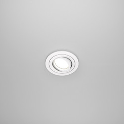 MAYTONI LIGHTING Maytoni Atom White Χωνευτά Σποτ Γυψοσανίδας - Κινούμενα (DL023-2-01W)