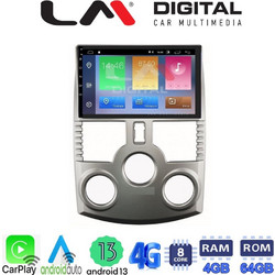 LM Digital ZC8520 Ηχοσύστημα Αυτοκινήτου με Οθόνη Αφής USB Bluetooth & GPS