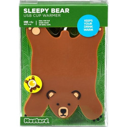 Mustard Usb Εστία Θέρμανσης Κούπας - Cup Warmer Sleepy Bear