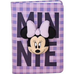 CERDA Τετράδιο 13Χ18 με Μαλακό Squishy Εξώφυλλο Disney Μίνι Μάους