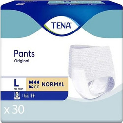 Tena Pants Original Normal Large Πάνες Βρακάκι Ακράτειας 5.5 Σταγόνες 30τμχ