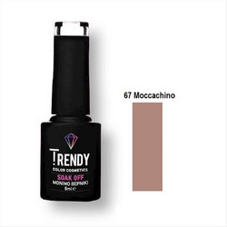 Trendy Soak Off 67 Moccachino Ημιμόνιμο Βερνίκι Νυχιών 6ml