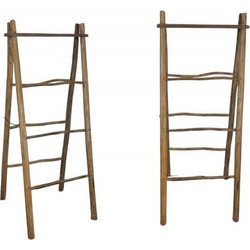 Σκάλα - Κρεμάστρα Nextdeco ανακυκλωμένο ξύλο teak Υ123xΜ53xΠ65/12εκ