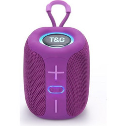 T&G TG-658 Ηχείο Bluetooth 16W με Ραδιόφωνο Φούξια