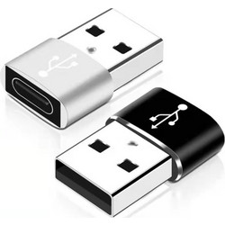 OTG Silver Converter USB to Type-C