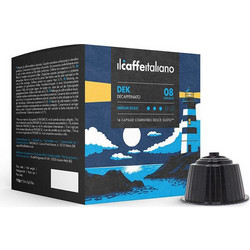Il Caffe Italiano Κάψουλες Decafeine Συμβατές με Μηχανή Dolce Gusto 16τμχ