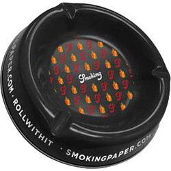 Smoking Flames Metal Ashtray
