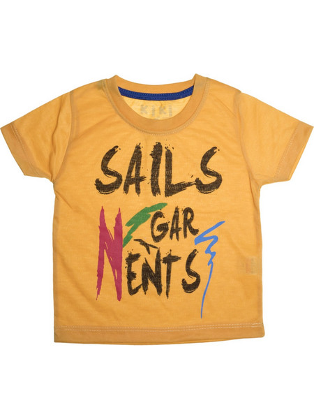 Kiki Boo κοντομάνικη μπλούζα με τύπωμα Mustard Sails