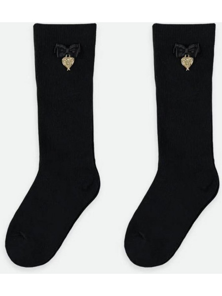 Κάλτσες ψηλές κορίτσι Angel's Face-Socks Charming Black