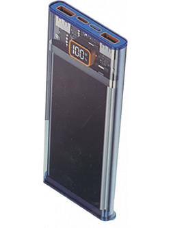 Y161 Power Bank 20000mAh 22.5W με 2 Θύρες USB-A Transparent