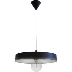 Heronia Lighting LM-310 1/L Pendel Κρεμαστό Φωτιστικό Οροφής Μονόφωτο Λευκό 34-0043