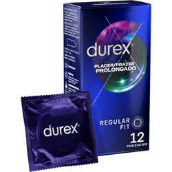 Durex Placer Prolongado Προφυλακτικά με Λιπαντικό 12τμχ