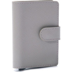 LEANSCHI RFID-safe Tech-Wallet in molegrey leather