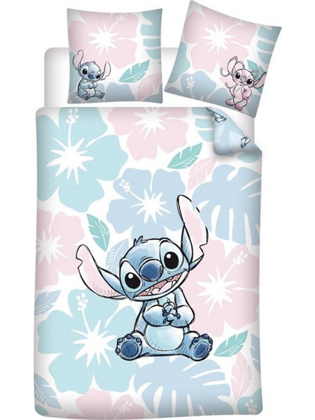 LILO & STITCH - Duvet Cover 140x200cm + 65x65cm - Stitch