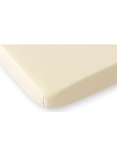 Σεντόνι Με Λάστιχο jersey 120x60cm- Creme