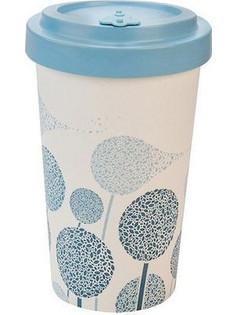 Well Ποτήρι Bamboo με Καπάκι Dandelions 500ml
