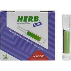 Vican - Herb Micro Filter Slim - 12τμχ