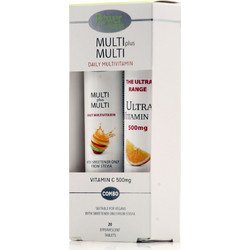 Power Health Multi & Multi 20s + Vitamin C 500mg 20 Αναβράζοντα Δισκία