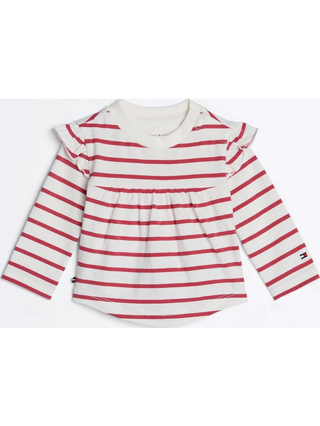 Βρεφική μπλούζα ριγέ NAUTICAL STRIPE GIRL TEE LS KN0KN01916XI0