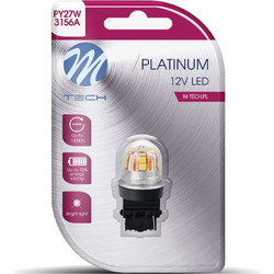 M-tech P27W LED 12/24V 1,5W 1τμχ