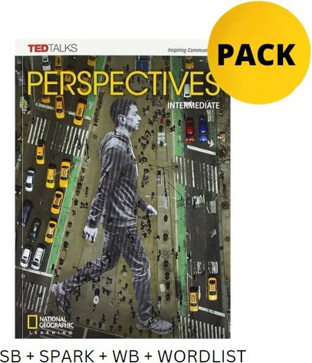 PERSPECTIVES INTERMEDIATE PACK (SB + SPARK + WB + WORDLIST) BRIT. ED