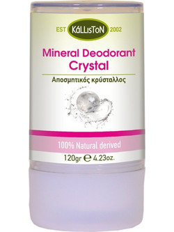 Kalliston Mineral Φυσικό Γυναικείο Αποσμητικό Roll On Κρύσταλλος Χωρίς Αλουμίνιο 120gr