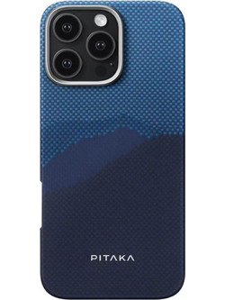 Θήκη Pitaka Fusion Tactile Weaving+ Aramid MagEZ 5 Magsafe 1500D 1.05mm CARBON FIBER για Apple iPhone 16 PRO MAX 6.9 2024 - OVER THE HORIZON - KI1602POTH