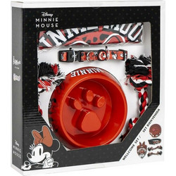 Welcome Gift Set for Dogs Minnie Mouse Κόκκινο 5 Τεμάχια