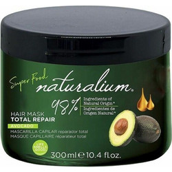 Naturalium Super Food Avocado Μάσκα Μαλλιών για Επανόρθωση 300ml