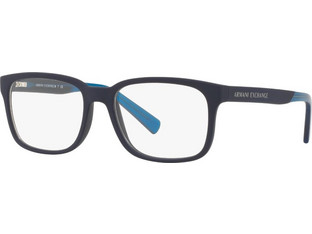 Armani Exchange AX3029 8183 Ανδρικός Σκελετός Γυαλιών Οράσεως Κοκάλινος Μαύρος