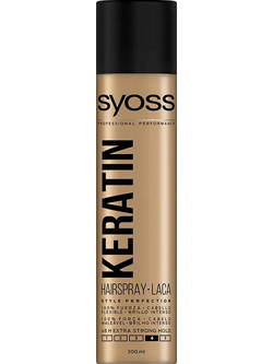 Syoss Keratin Λακ Μαλλιών Δυνατό Κράτημα 300ml