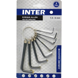 ΚΛΕΙΔΙΑ ALLEN 738924 8ΤΕΜ (1.5-6) Inter