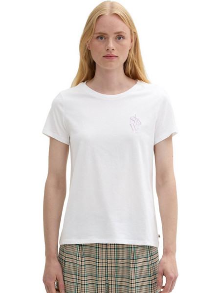 TOM TAILOR ΜΠΛΟΥΖΑ ΓΥΝΑΙΚΕΙA 1043923-20000 (20000/WHITE)