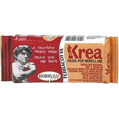 TOY COLOR ΠΗΛΟΣ AIR DRY 500gr KREABLE ΚΑΦΕ