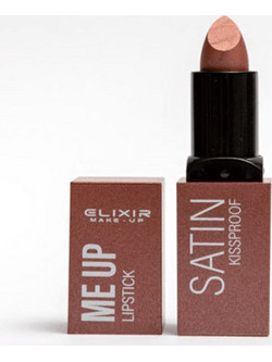 Elixir Satin Kissproof 004 Metallic Dark Almond Κραγιόν Stick